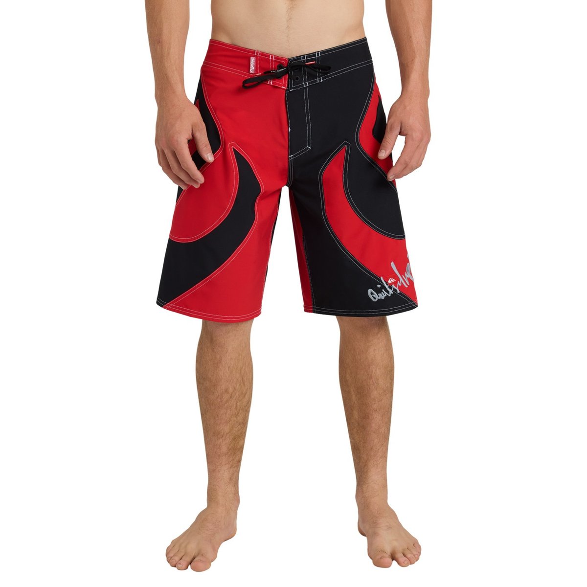 Boardshort YG SURFSILK INTERCEPTOR 21" rouge high risk red, QUIKSILVER