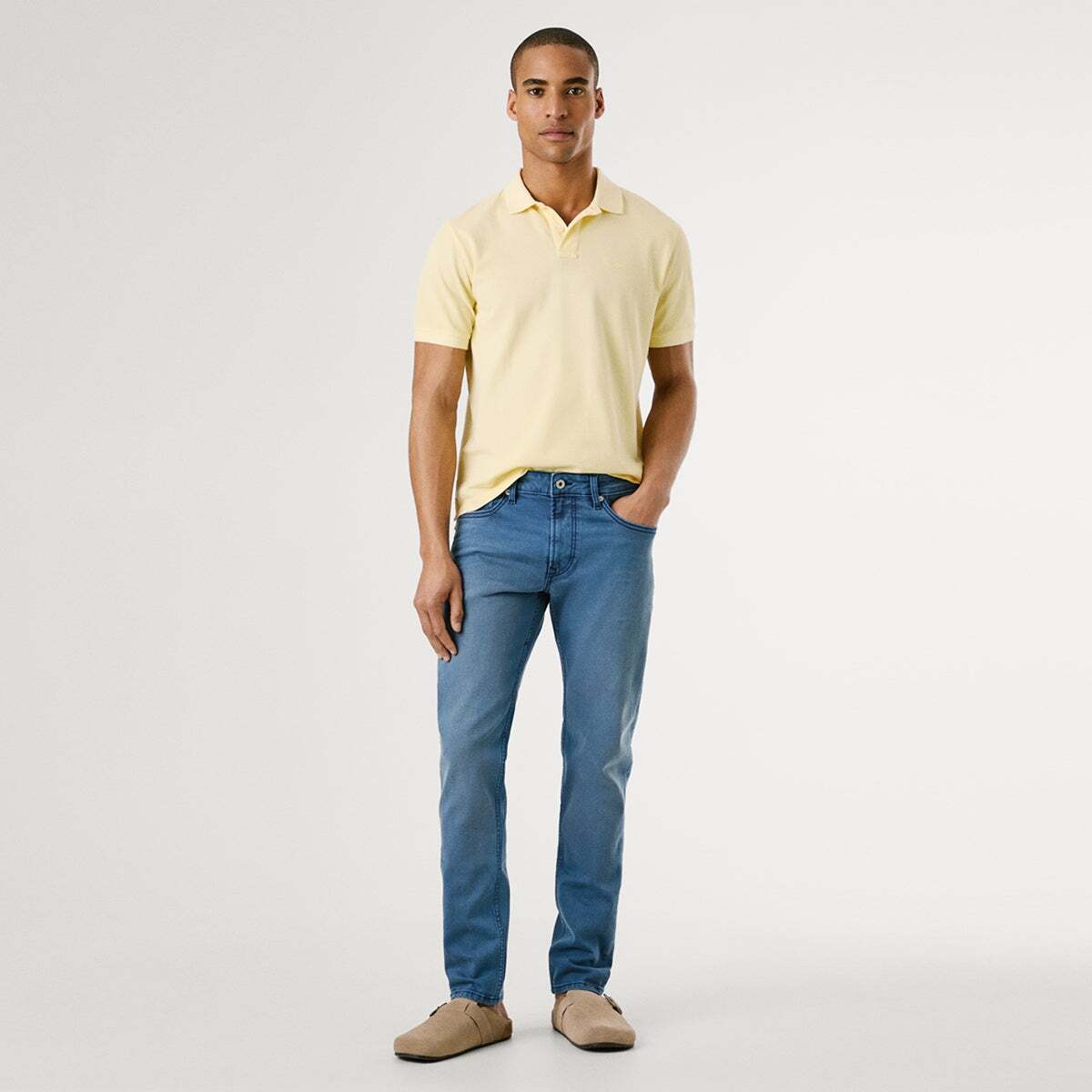 Jean Coupe Tapered, Taille Normale - Stanley authentic garment dye, PEPE JEANS