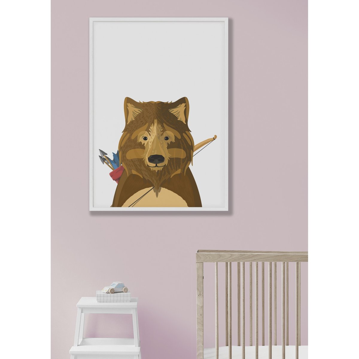 Affiche Ours blanc, L'AFFICHERIE