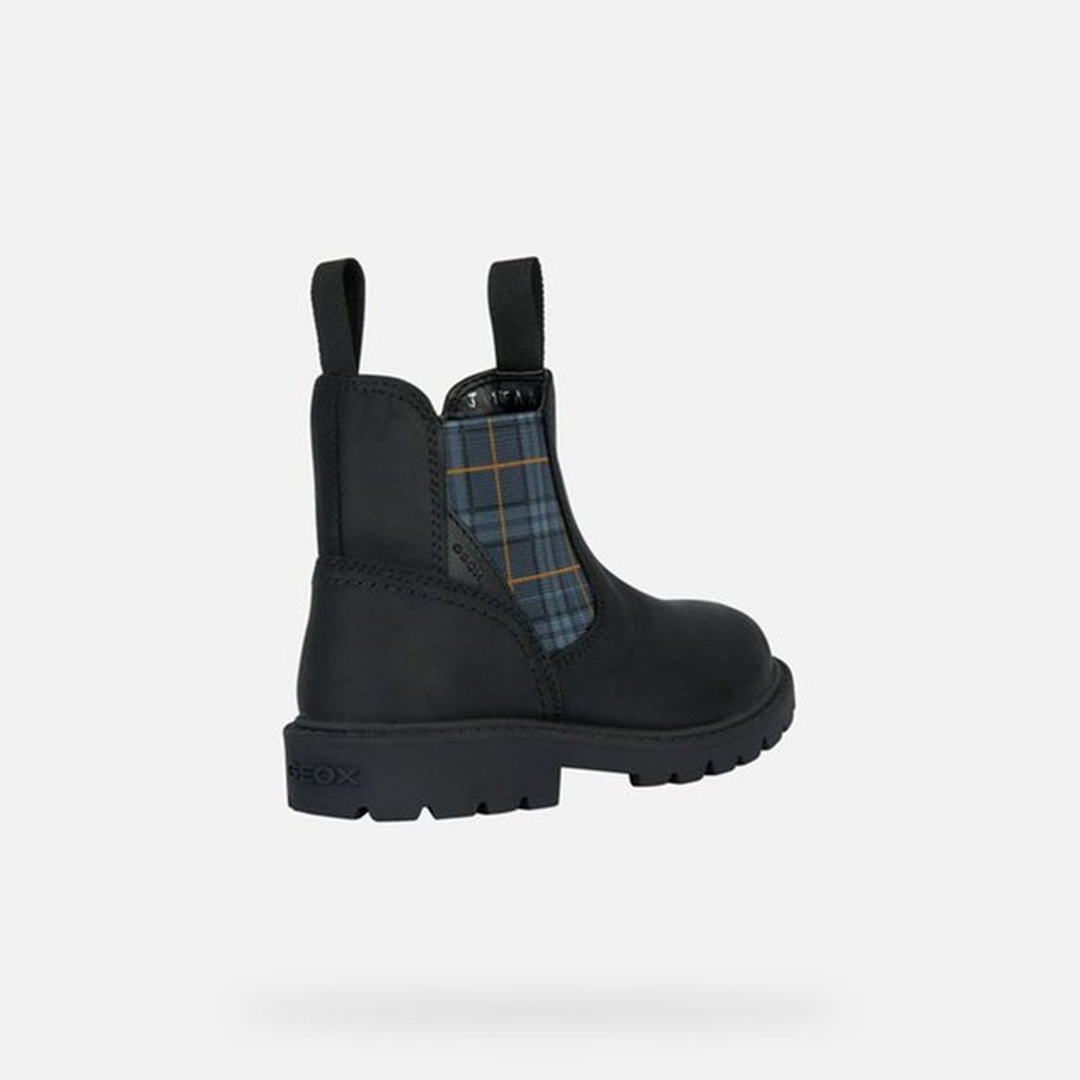 Bottines  J SHAYLAX noir/jaune foncé, GEOX