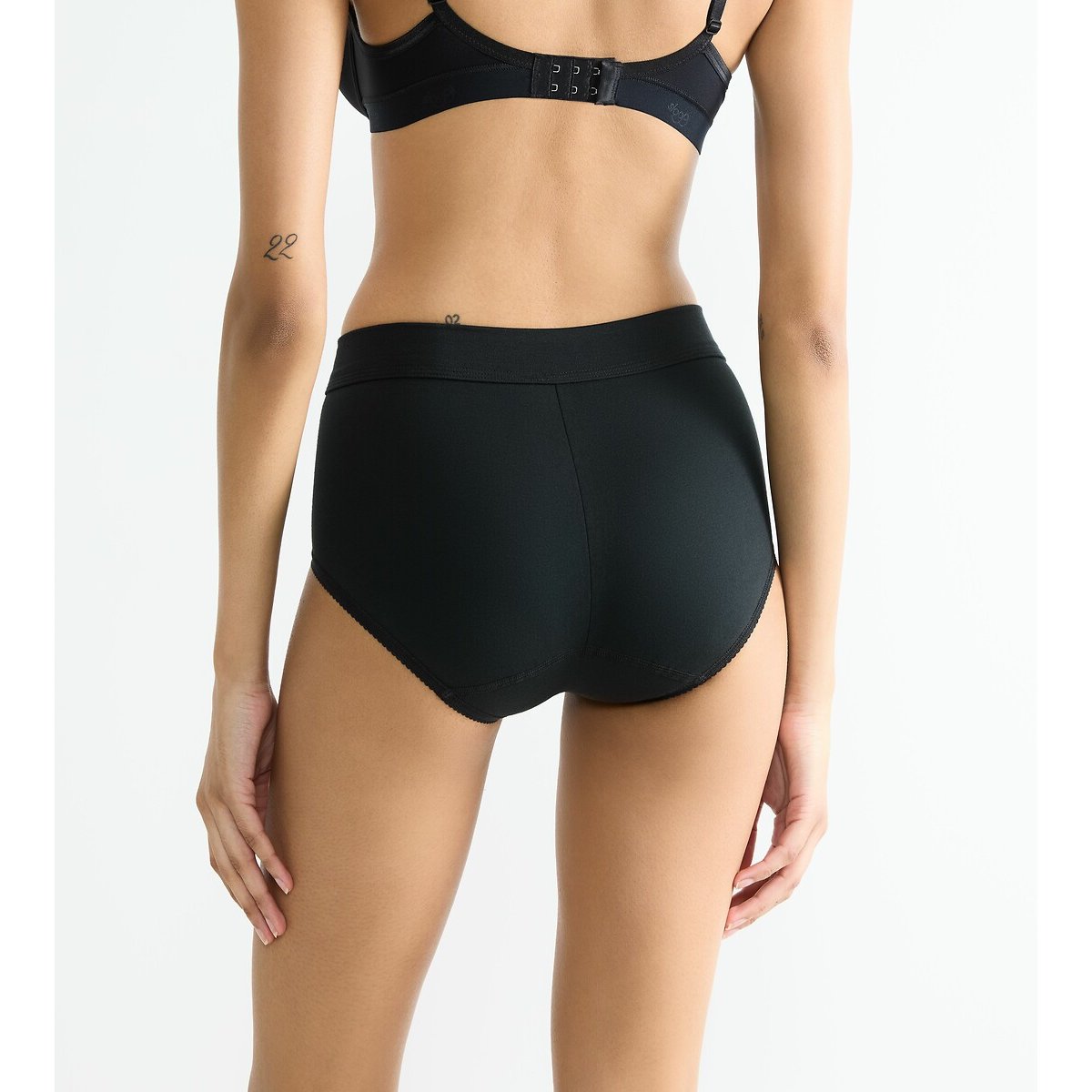 Maxi slip Double Comfort nero , SLOGGI