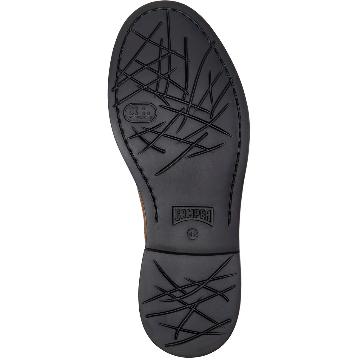 Bottines Dean Suede Leather brun moyen 007, CAMPER