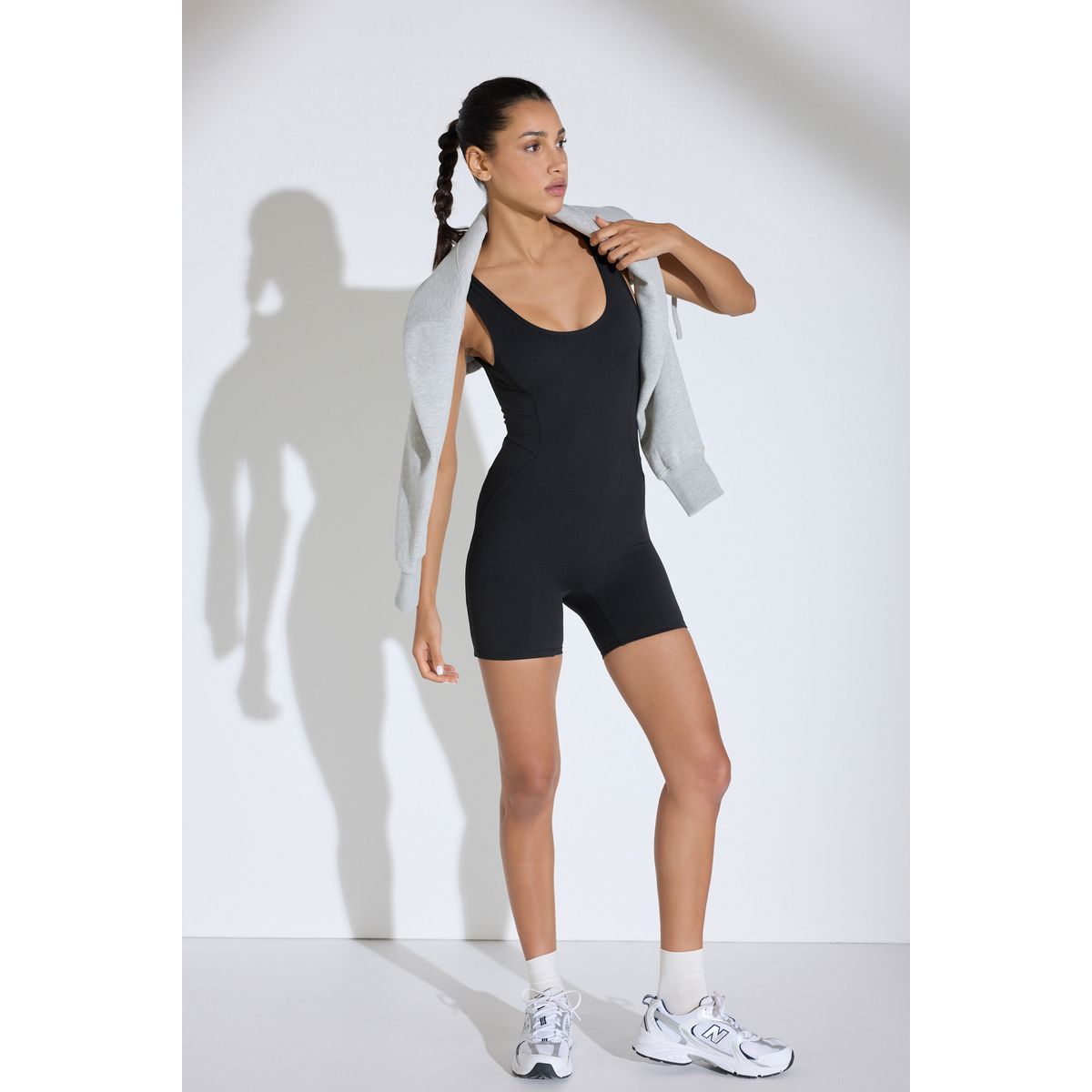 Combinaison active moulante ultra douce noir, NEXT