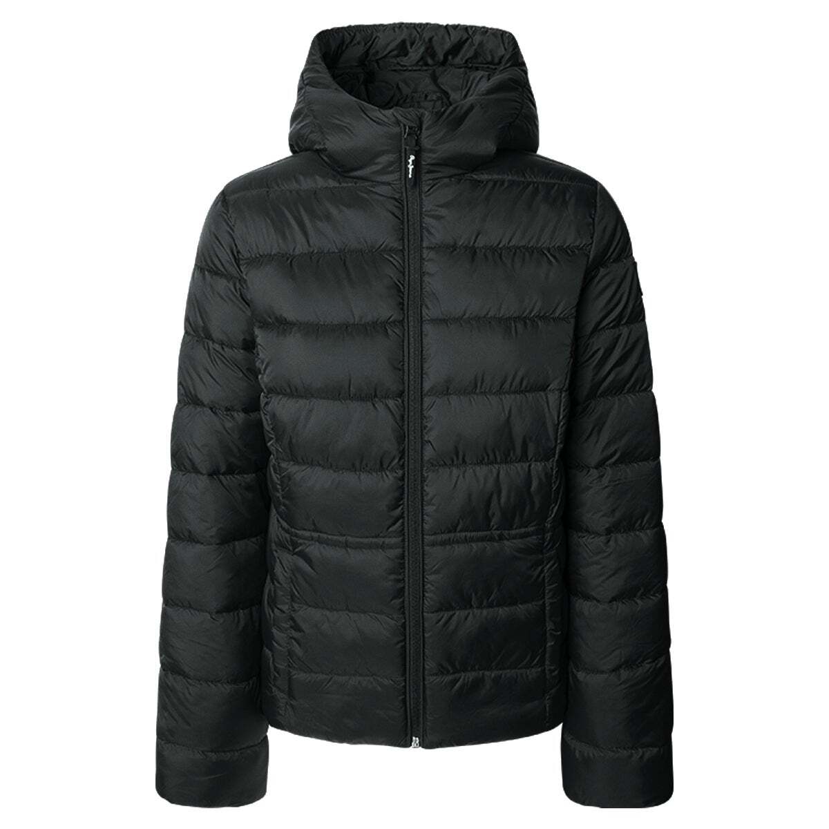 Doudoune Matelassée Avec Capuche noir, PEPE JEANS