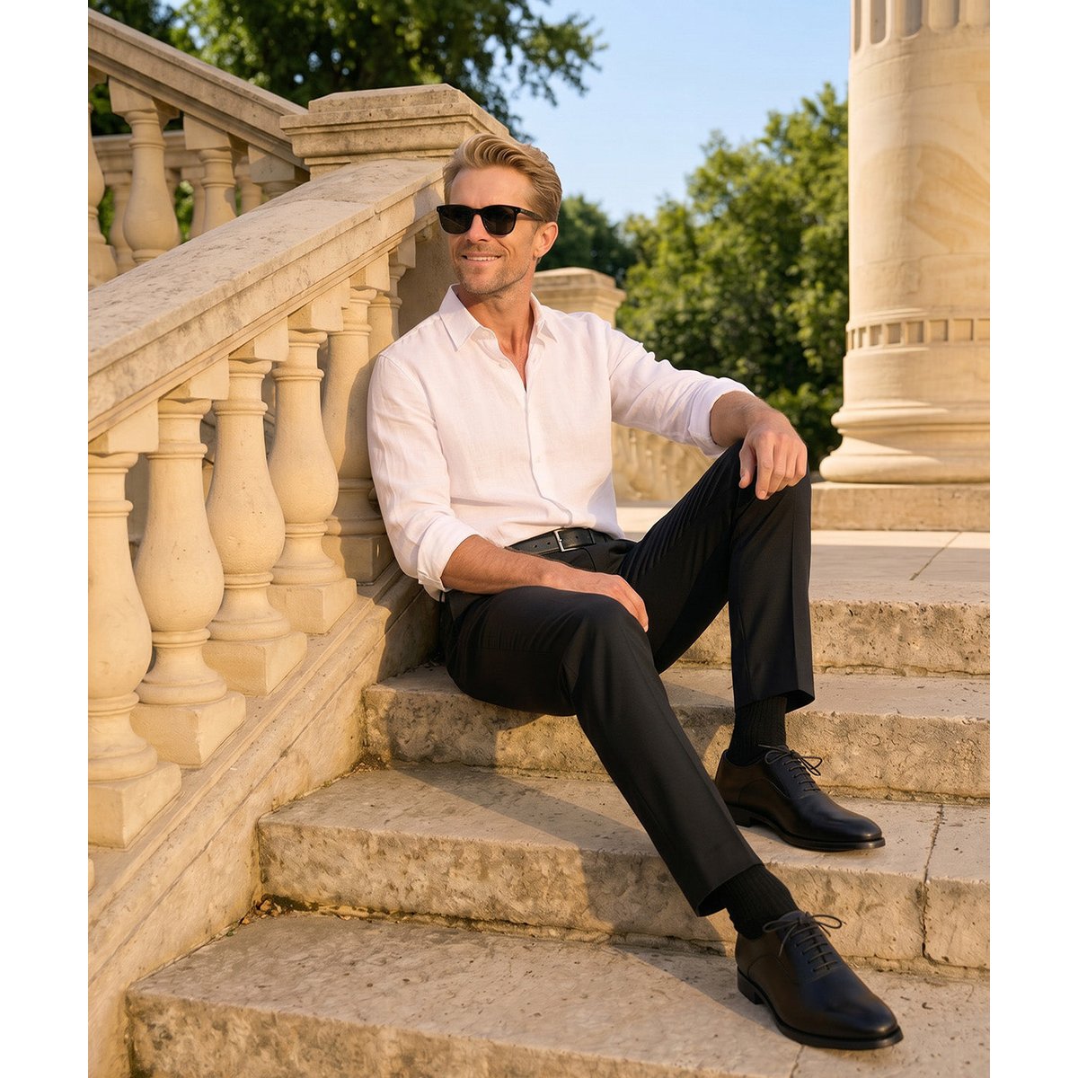 Richelieu ANDREAS noir, FINSBURY