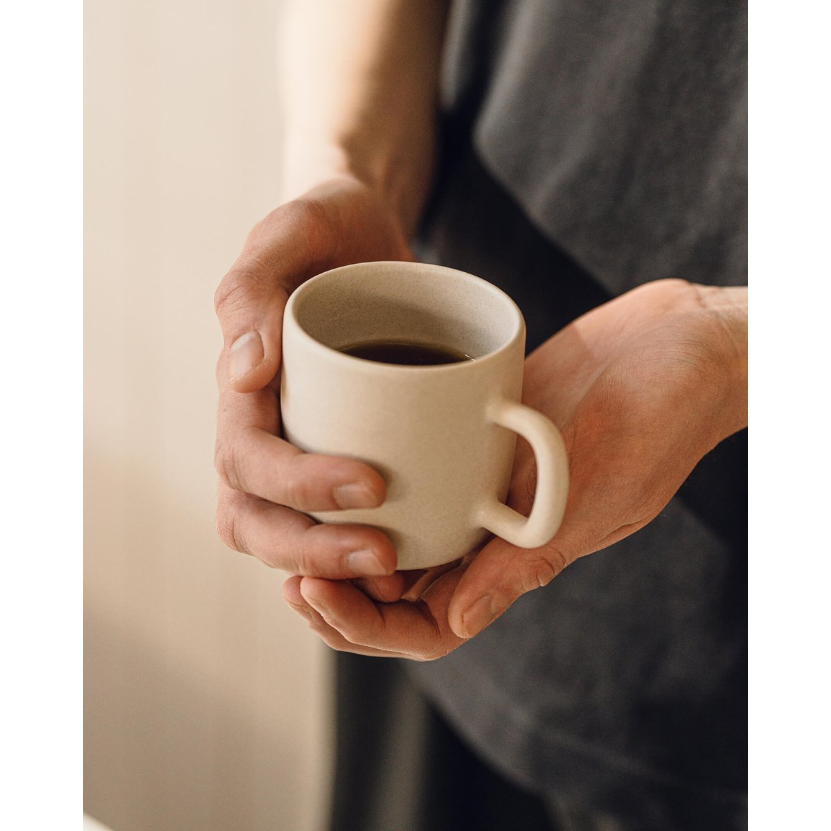 Kubi Mug - 140 ml beige, NOO.MA