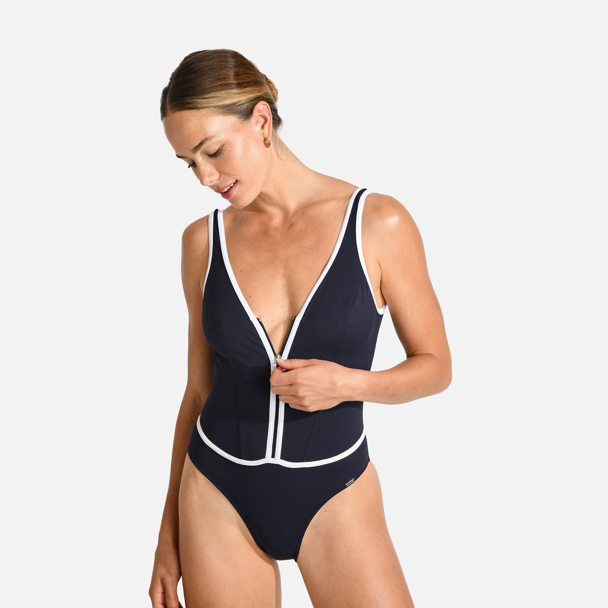 Maillot de bain 1 pièce Dovane - TAMARINDO bleu marine, LIVIA
