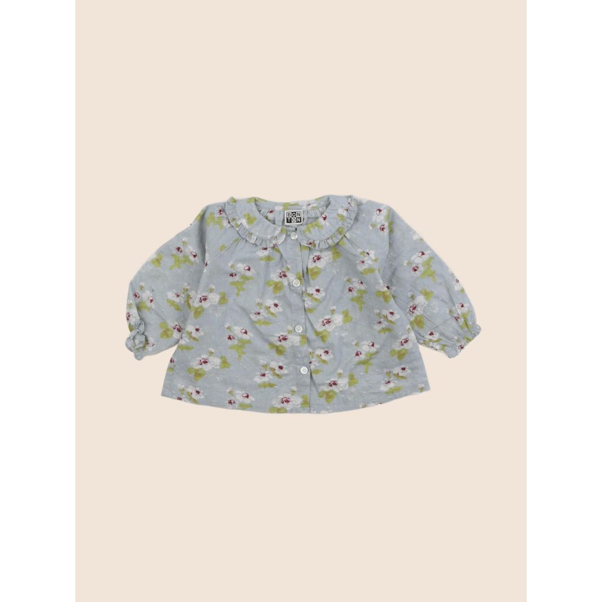 Blouse - Très bon état bleu, BONTON