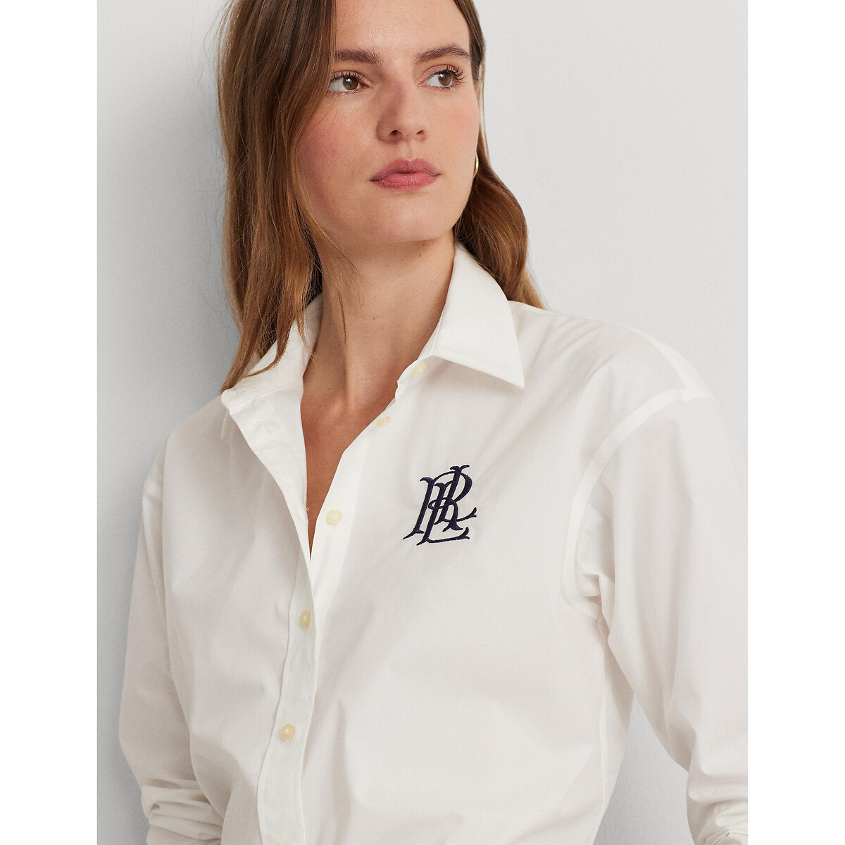 Chemise manches longues coton stretch KOTTA blanc, LAUREN RALPH LAUREN