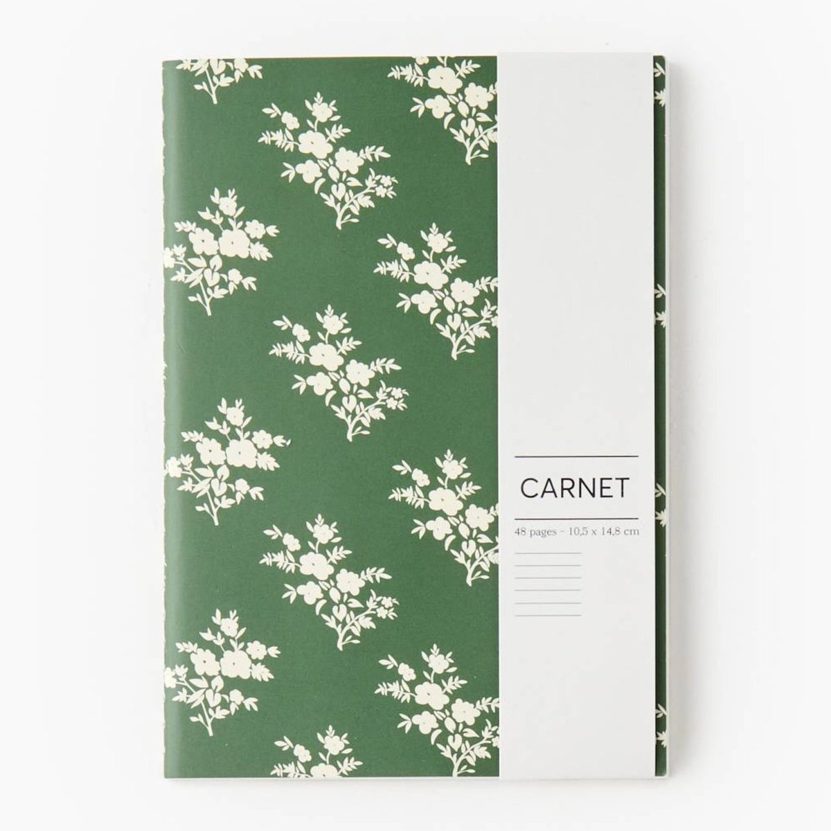 Carnet ligné A6, 48 pages meleze, MONOPRIX