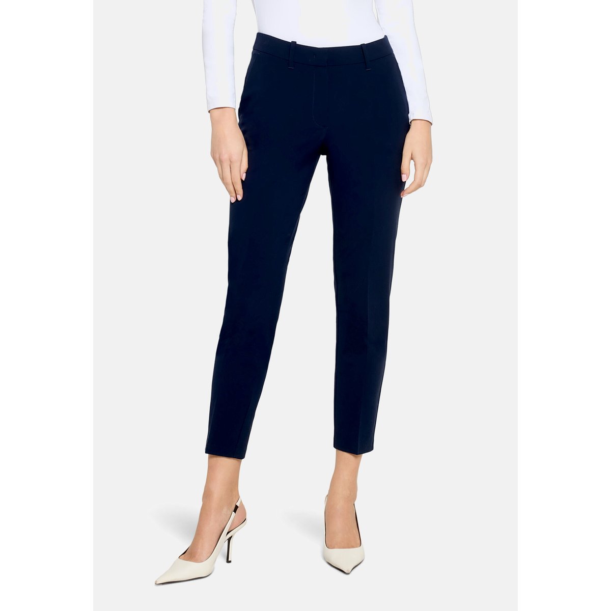 Pantalon de tailleur à poches navy blue, BETTY & CO
