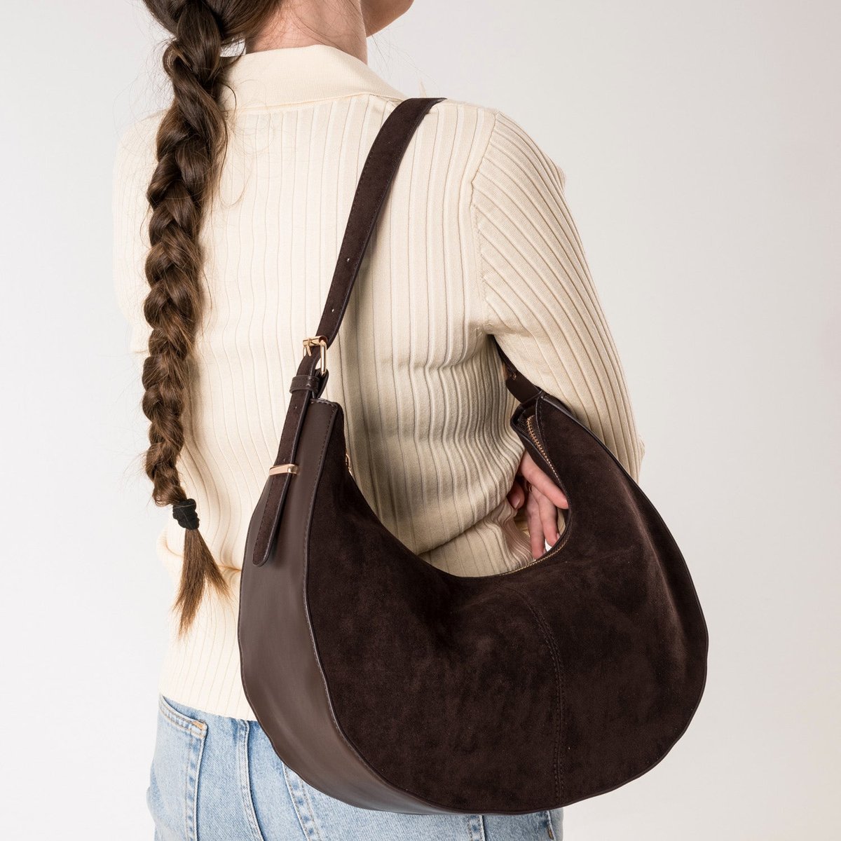 Sac Besace MABAYA marron, ERAM