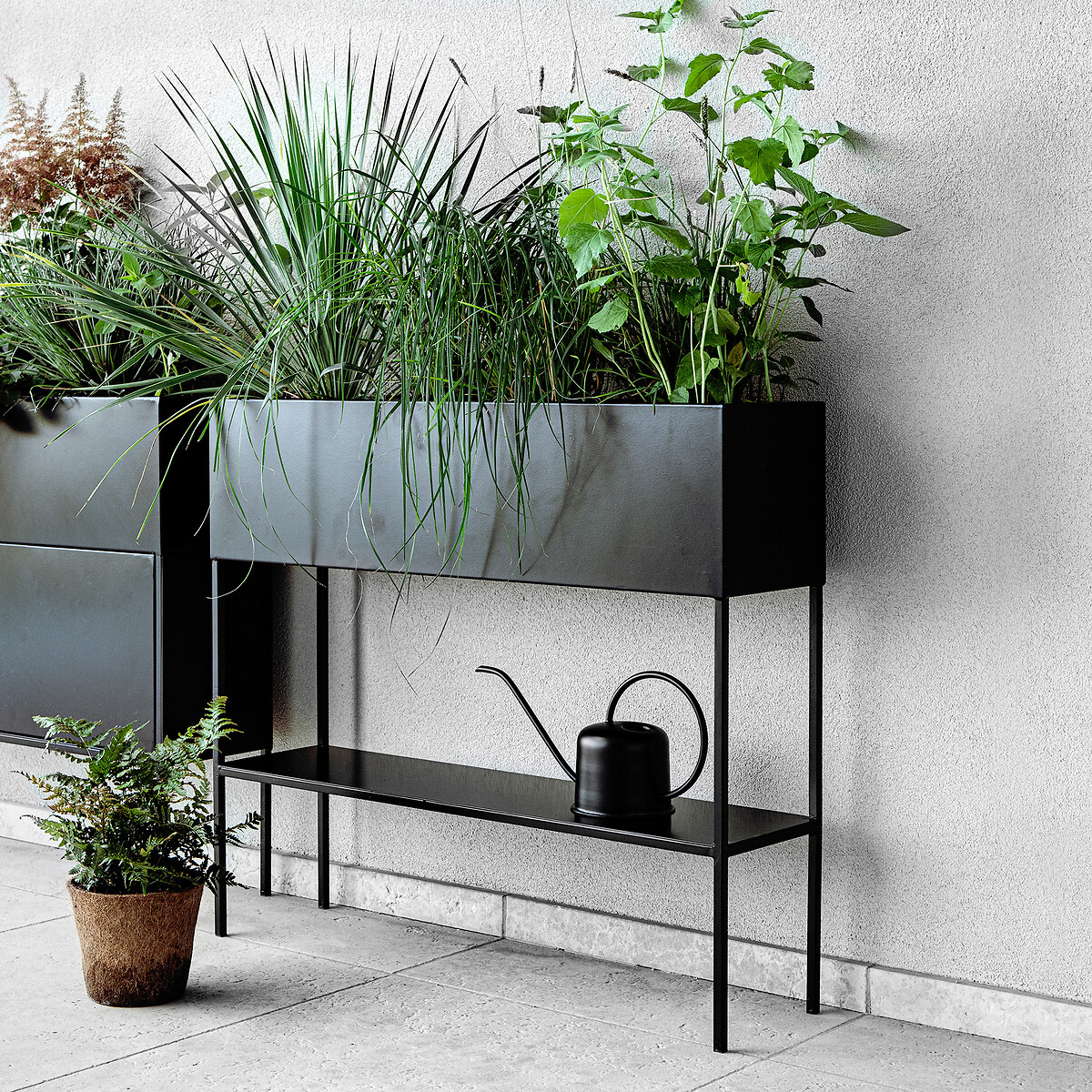 Console planteur en fer, Consuela noir mat, AM.PM