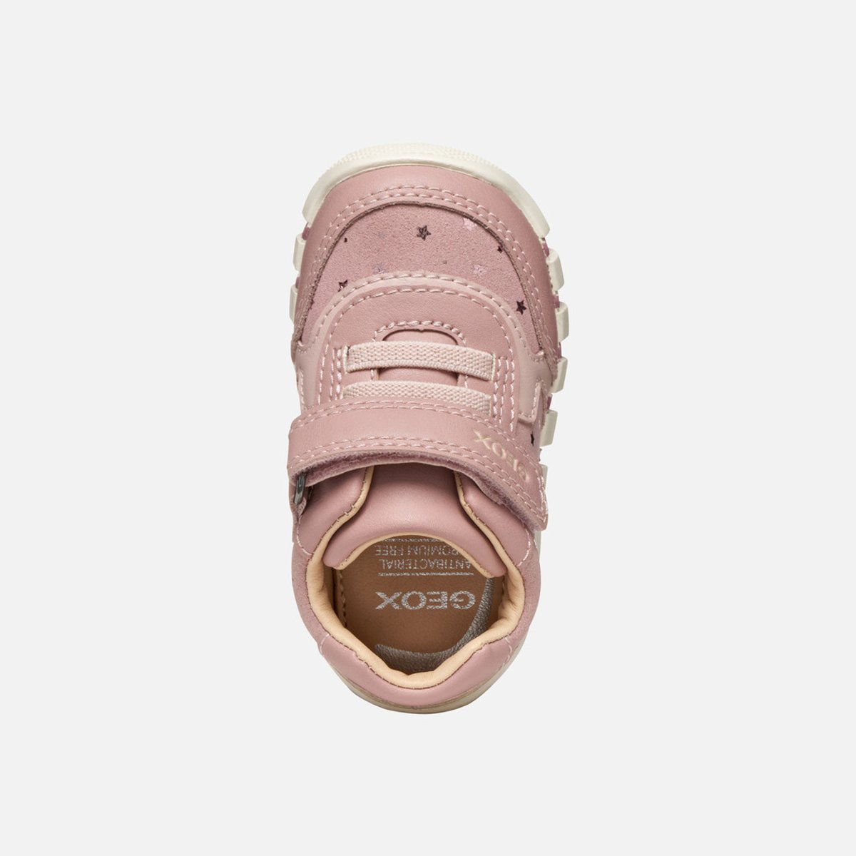 Premiers Pas B IUPIDOO vieux rose/platine, GEOX