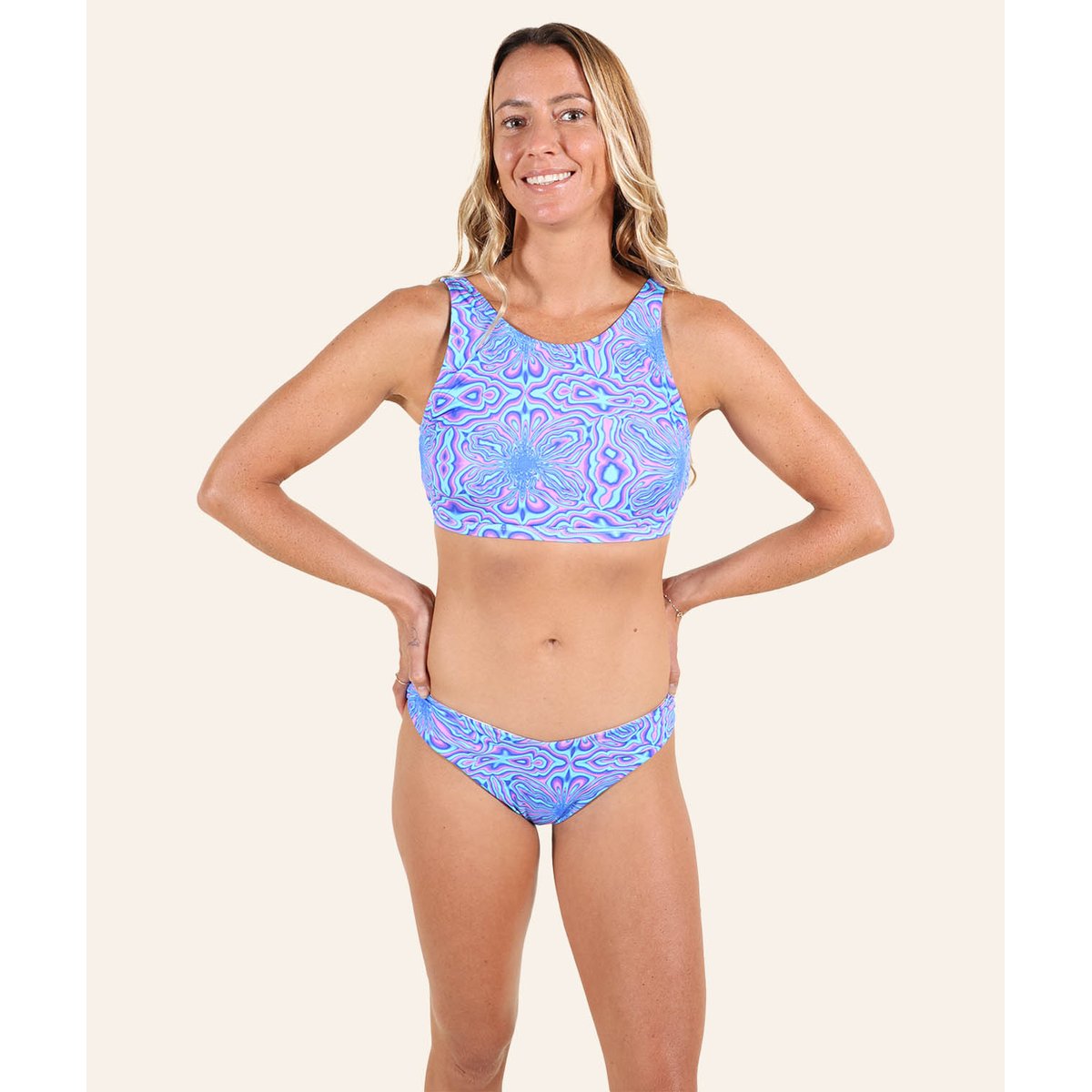 Haut de bikini BOREAL lilac, OXBOW