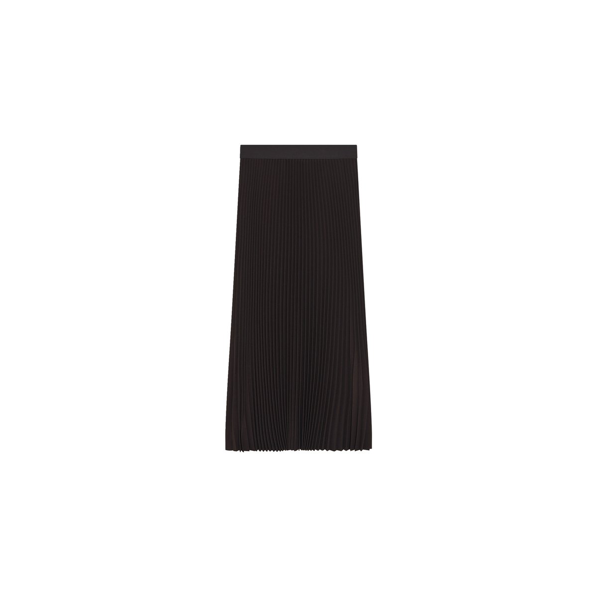 Jupe longue fluide JOELLA marron foncé, CAROLL