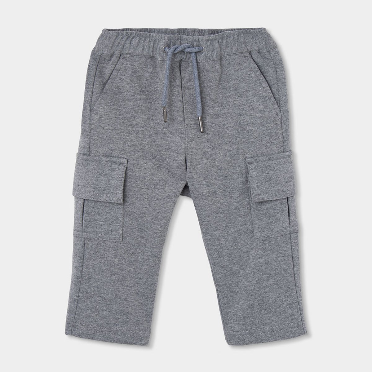 Pantalon cargo garçon gris, BOBOLI