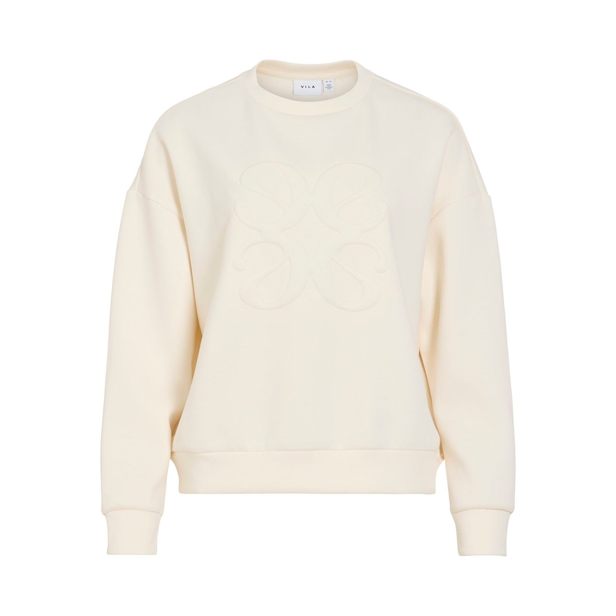 Sweat-Shirt À Manches Longues gris - birch1, VILA