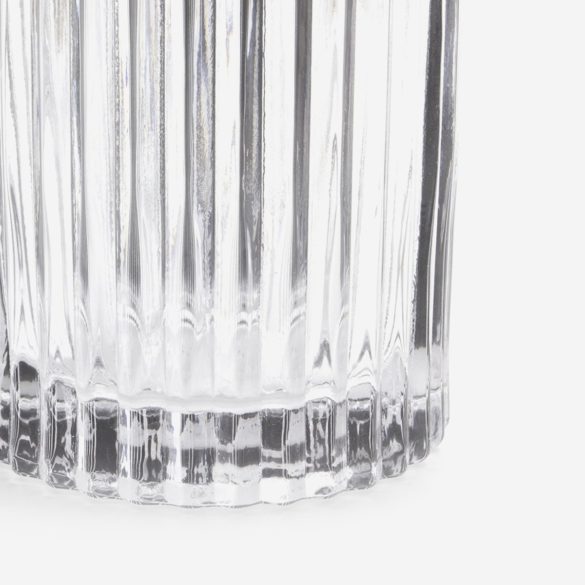 Distributeur savon liquide en verre incolore, BATH BAZAAR