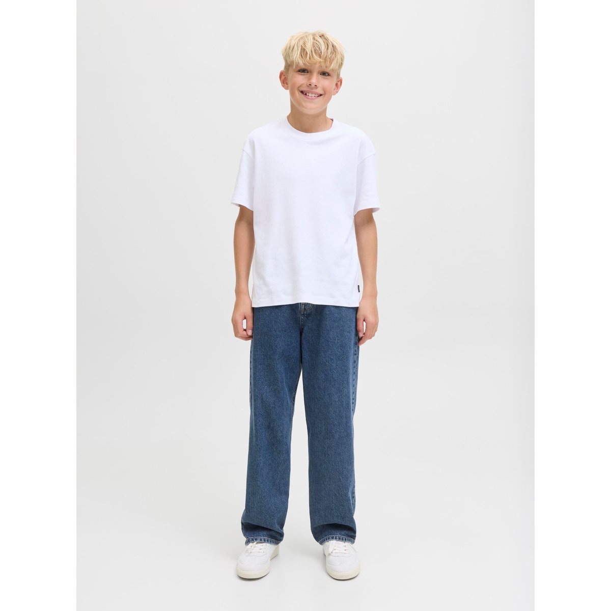 Jean Baggy Fit blue denim, JACK & JONES JUNIOR