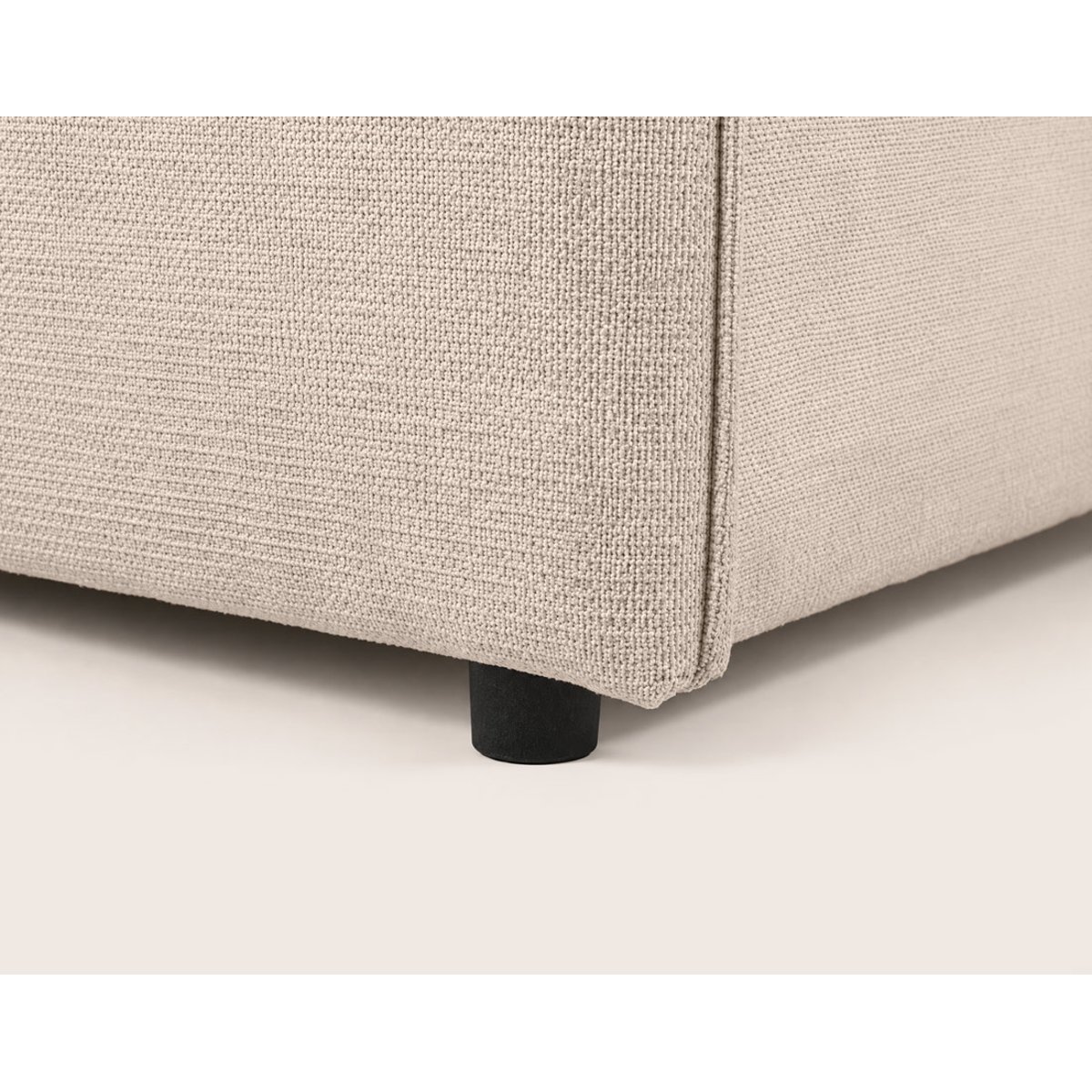 Canapé lit 3pl convertible couchage quotidien, ADELE beige, BEST MOBILIER