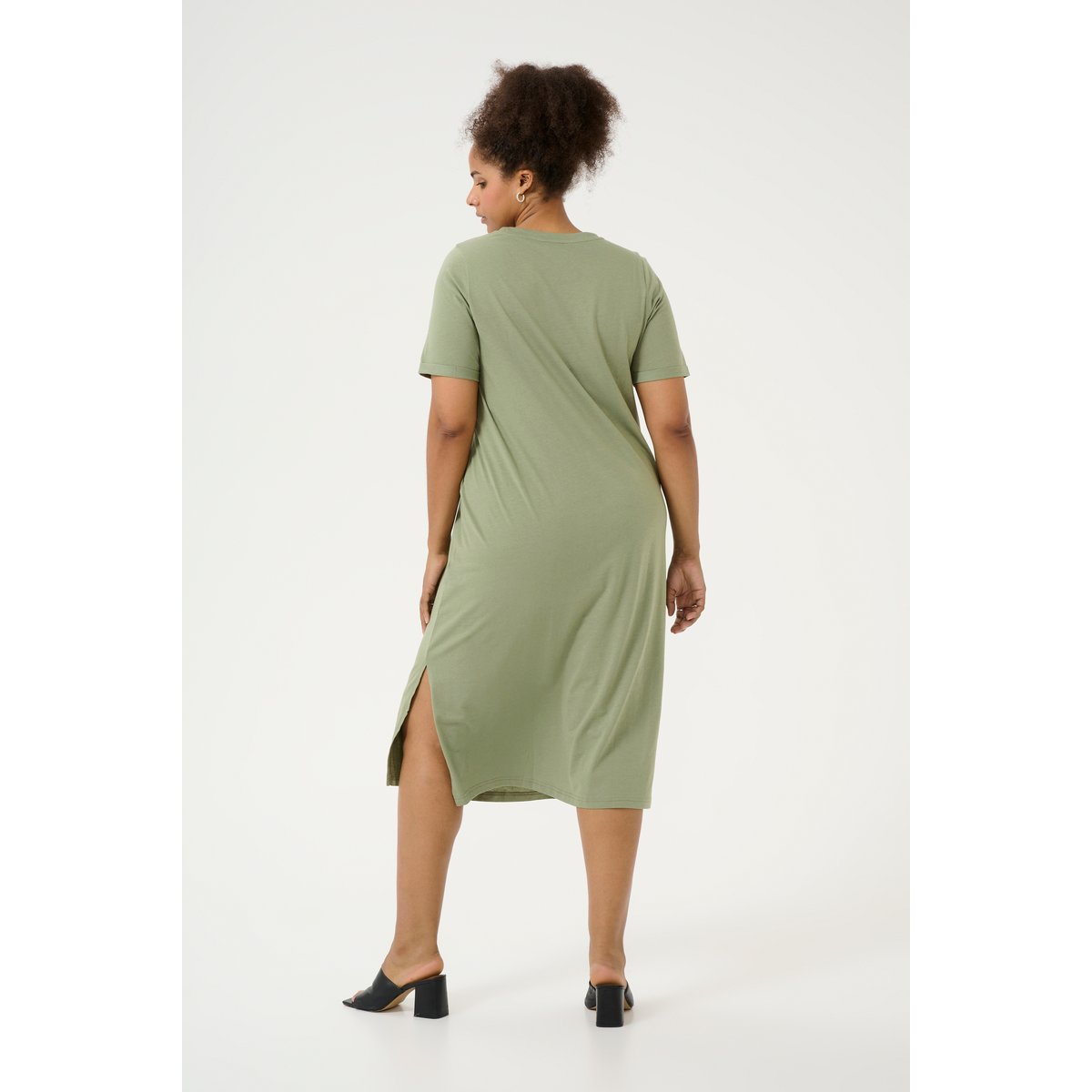 Robe vert oil green, KAFFE CURVE