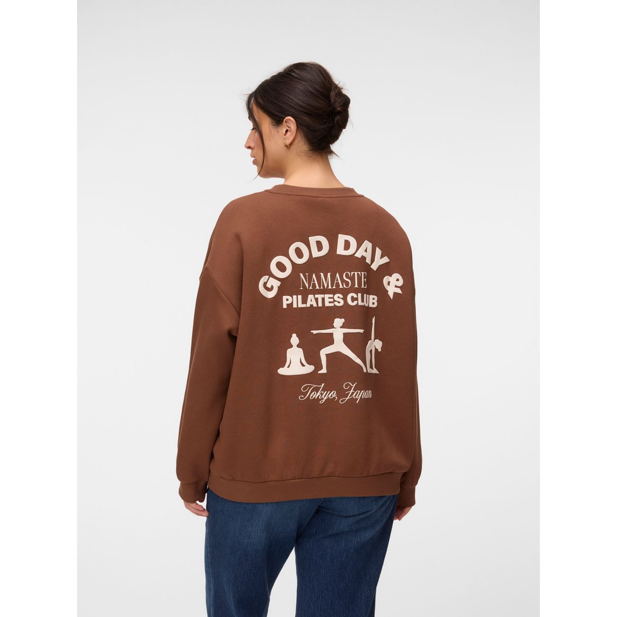 Sweat-Shirt cocoa brown, VERO MODA