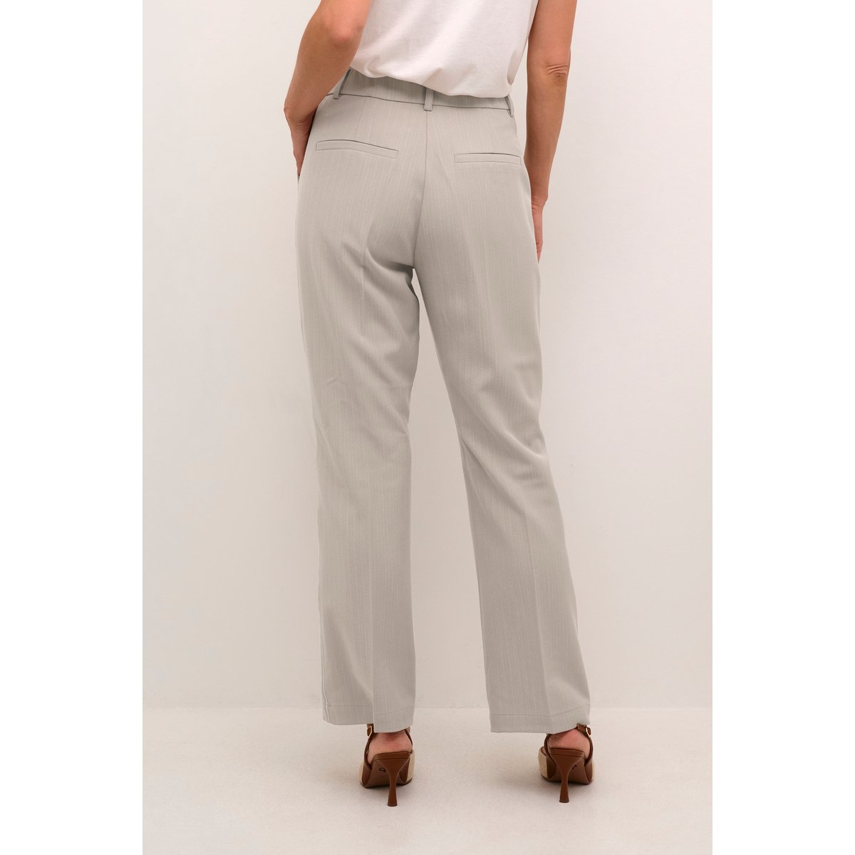 Pants Suiting gris string, CREAM