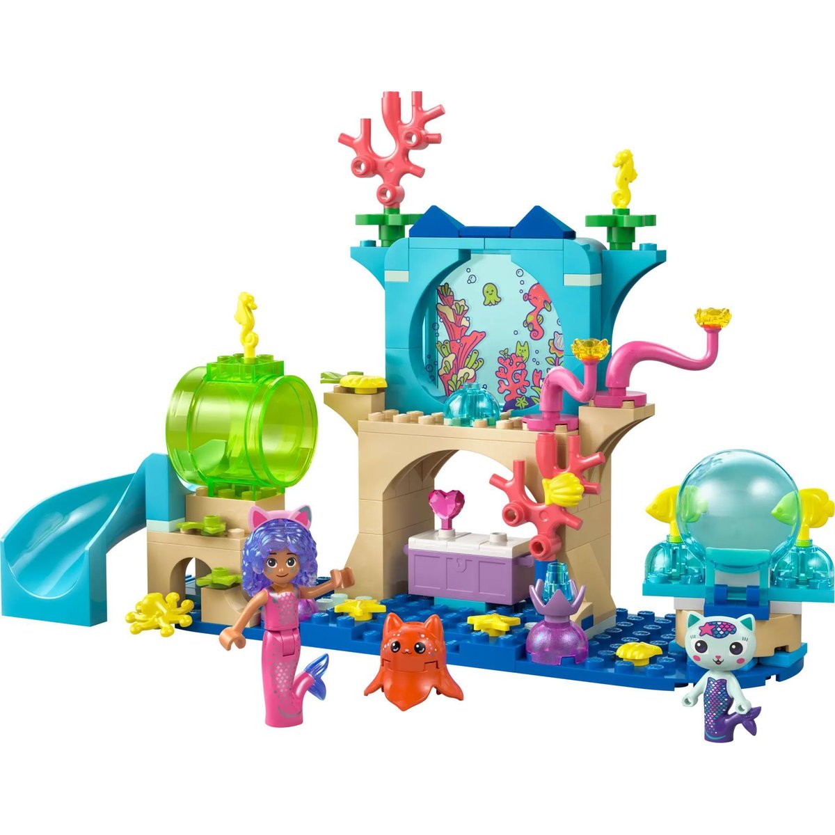 LEGO Gabby's Dollhouse - Les aventures aquatiques de Gabby-sirène - 11204 multicolore, LEGO