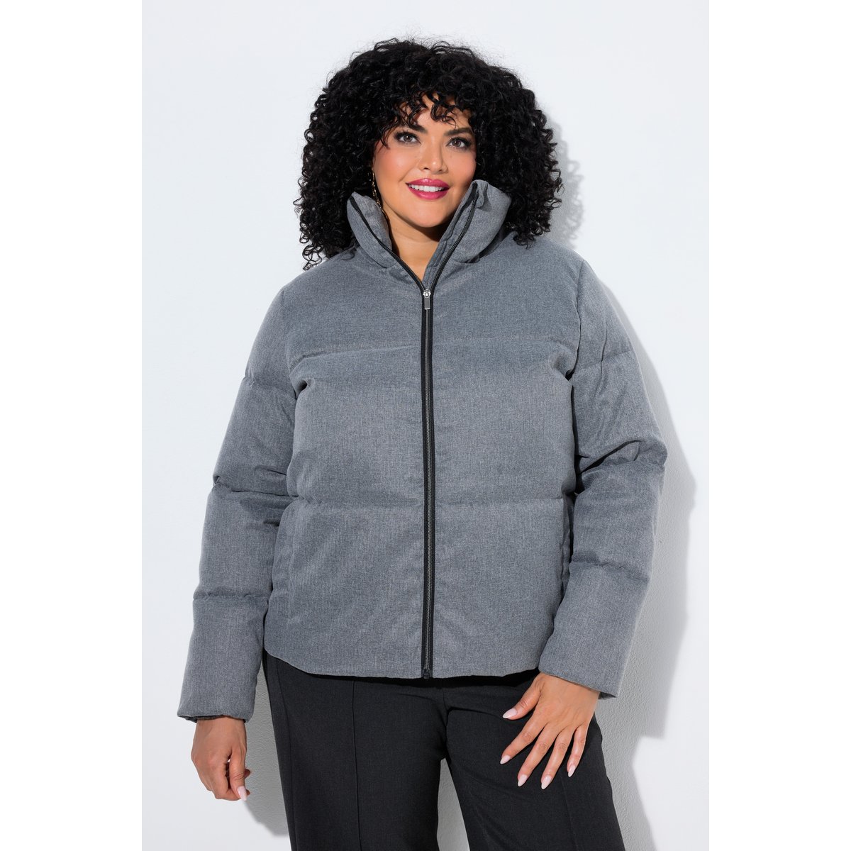 Veste matelassée HYPRAR gris chiné, ULLA POPKEN