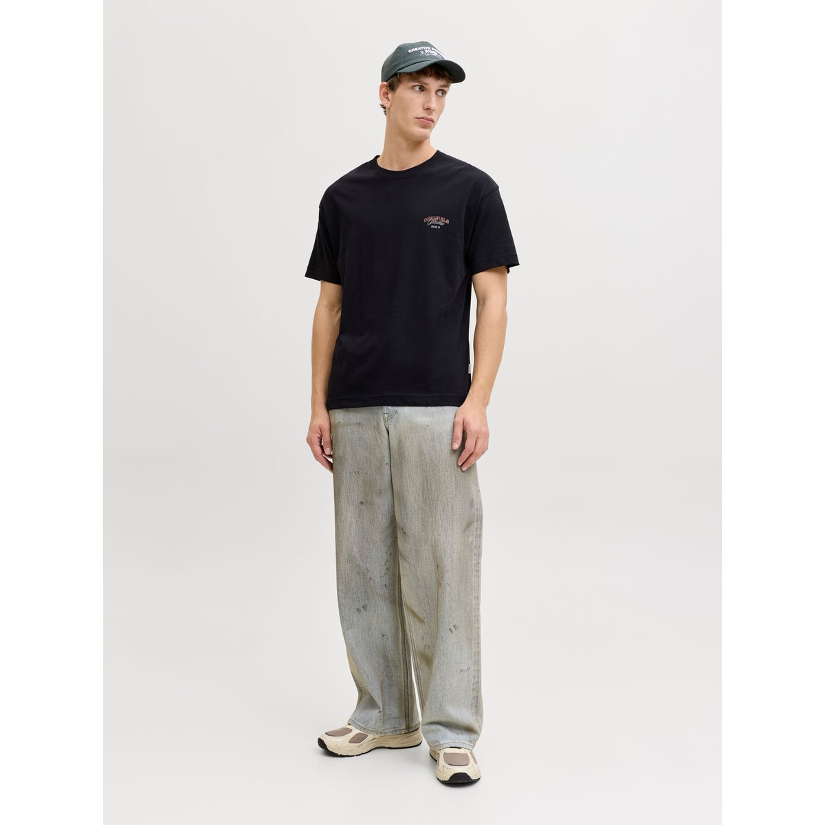 T-Shirt black 1, JACK & JONES