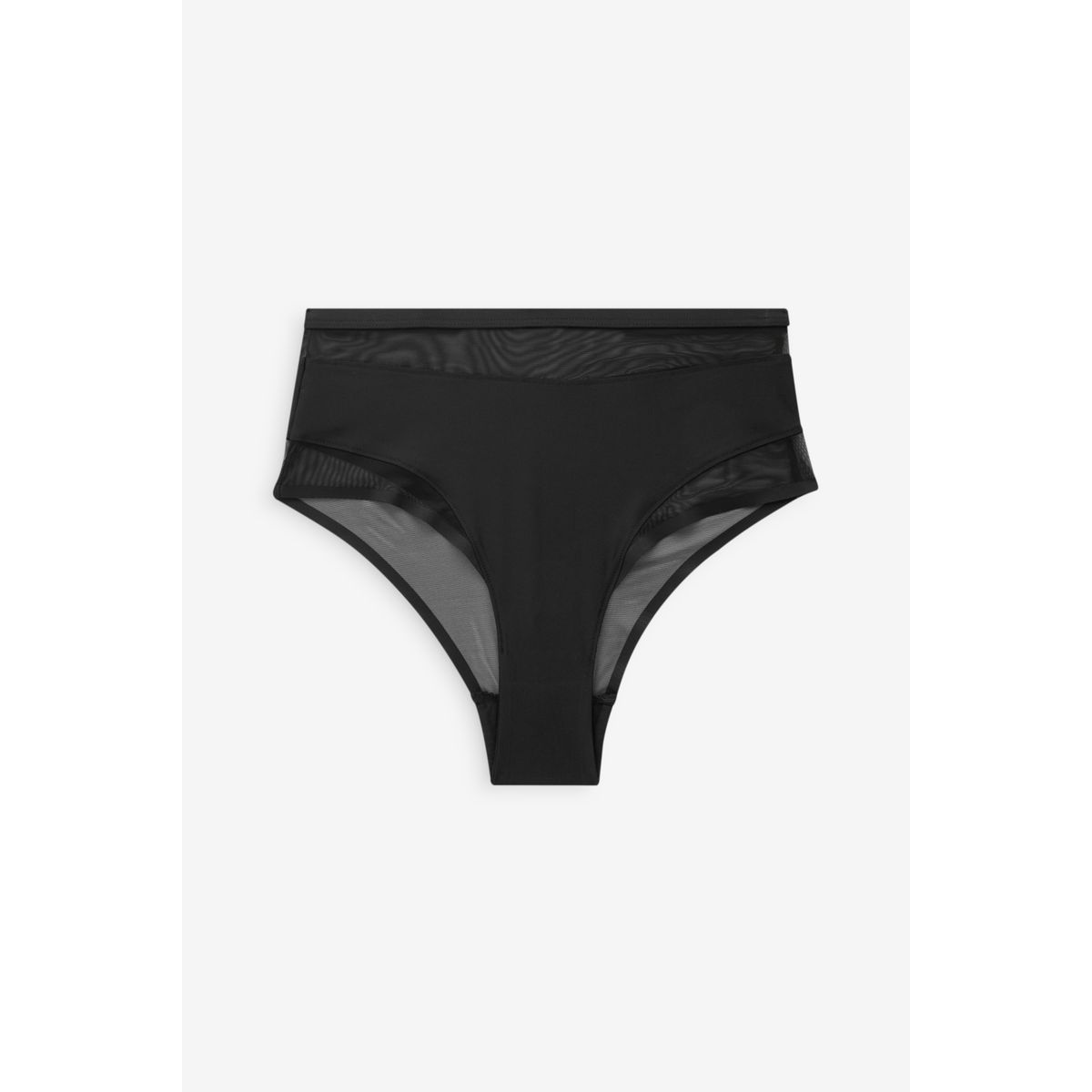 Culotte échancrée taille haute, lot de 3 noir/ blanc/ chair, NEXT