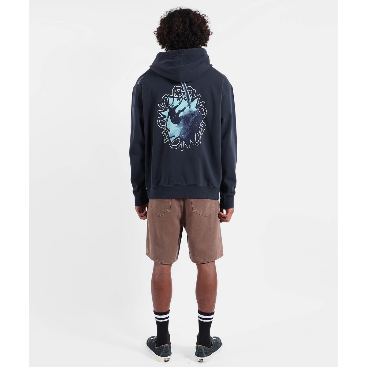 Sweat à capuche SHRED black, OXBOW