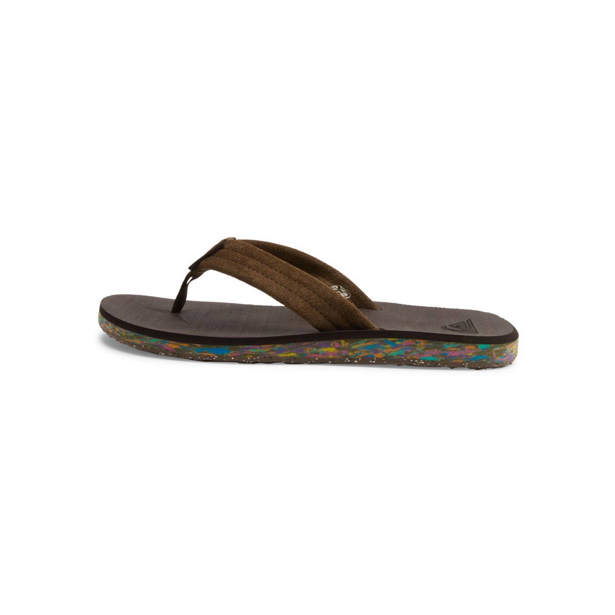 Sandales CARVER SUEDE RECYCLED marron brown 2, QUIKSILVER