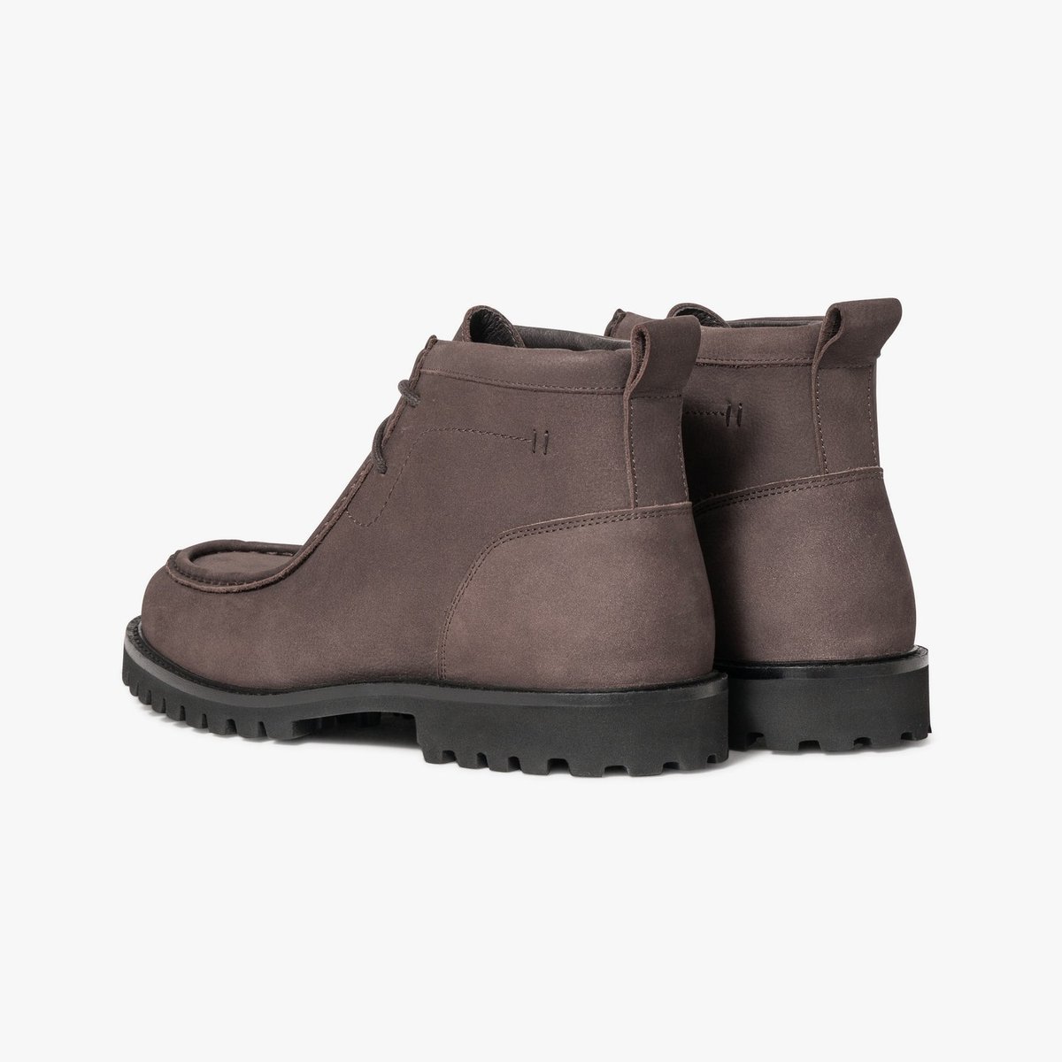 Boots À Talon en cuir NOHAM marron, BOCAGE