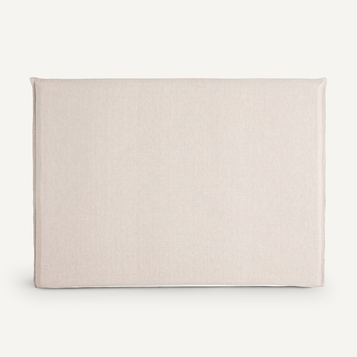 Housse en lin lavé pour tête de lit, hauteur 135 cm, SANDOR naturel, AM.PM