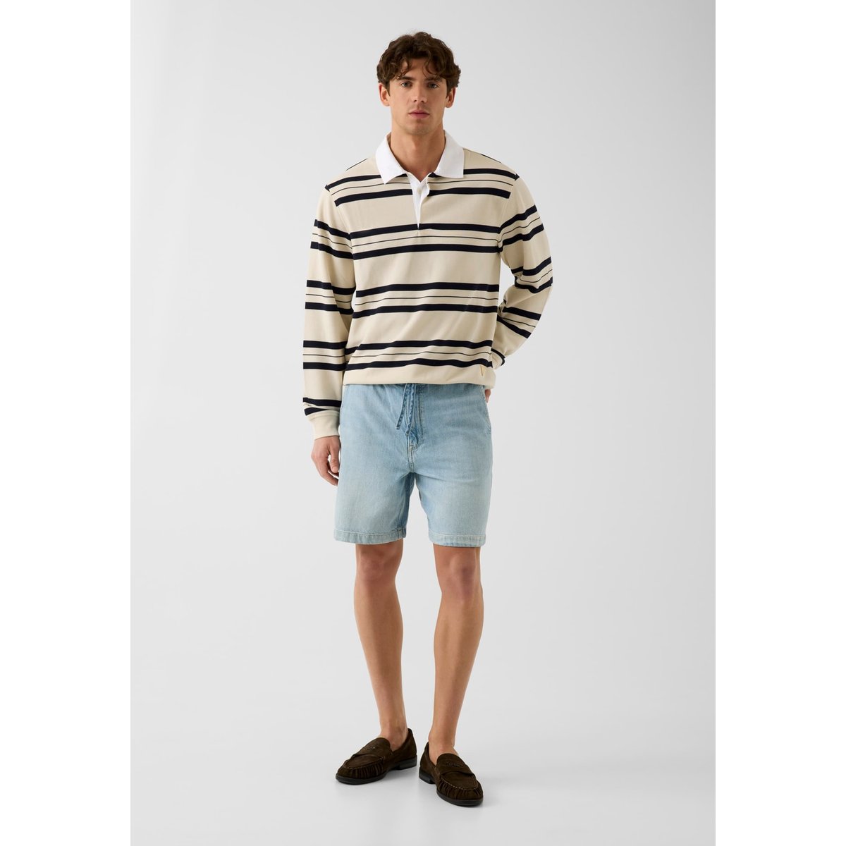 Short En Denim bleu clair, GUESS