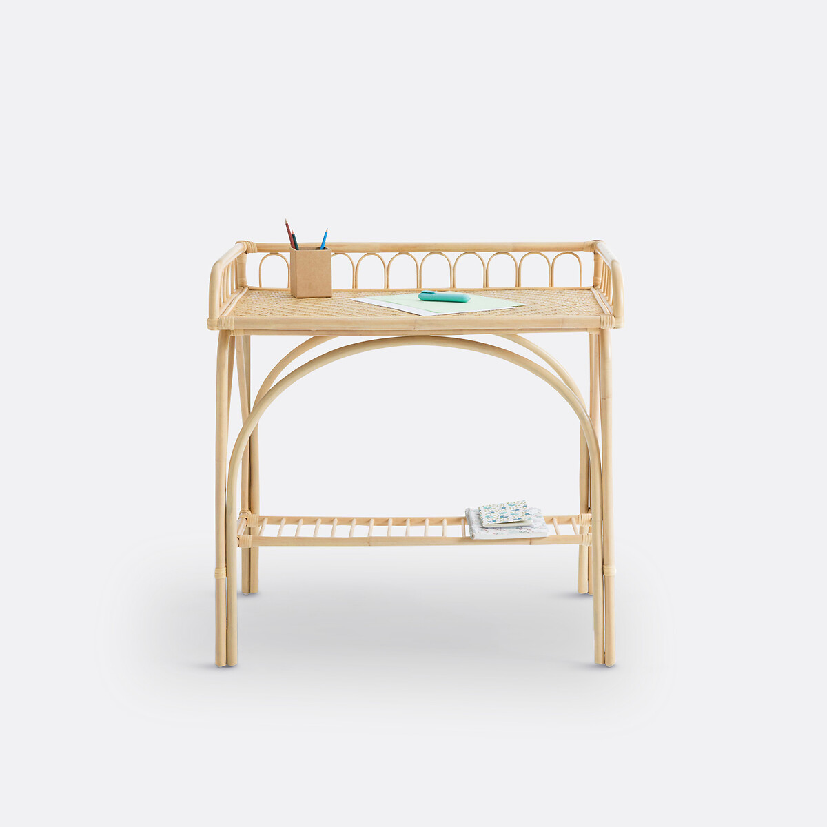 Bureau enfant rotin, Albin rotin naturel, LA REDOUTE INTERIEURS