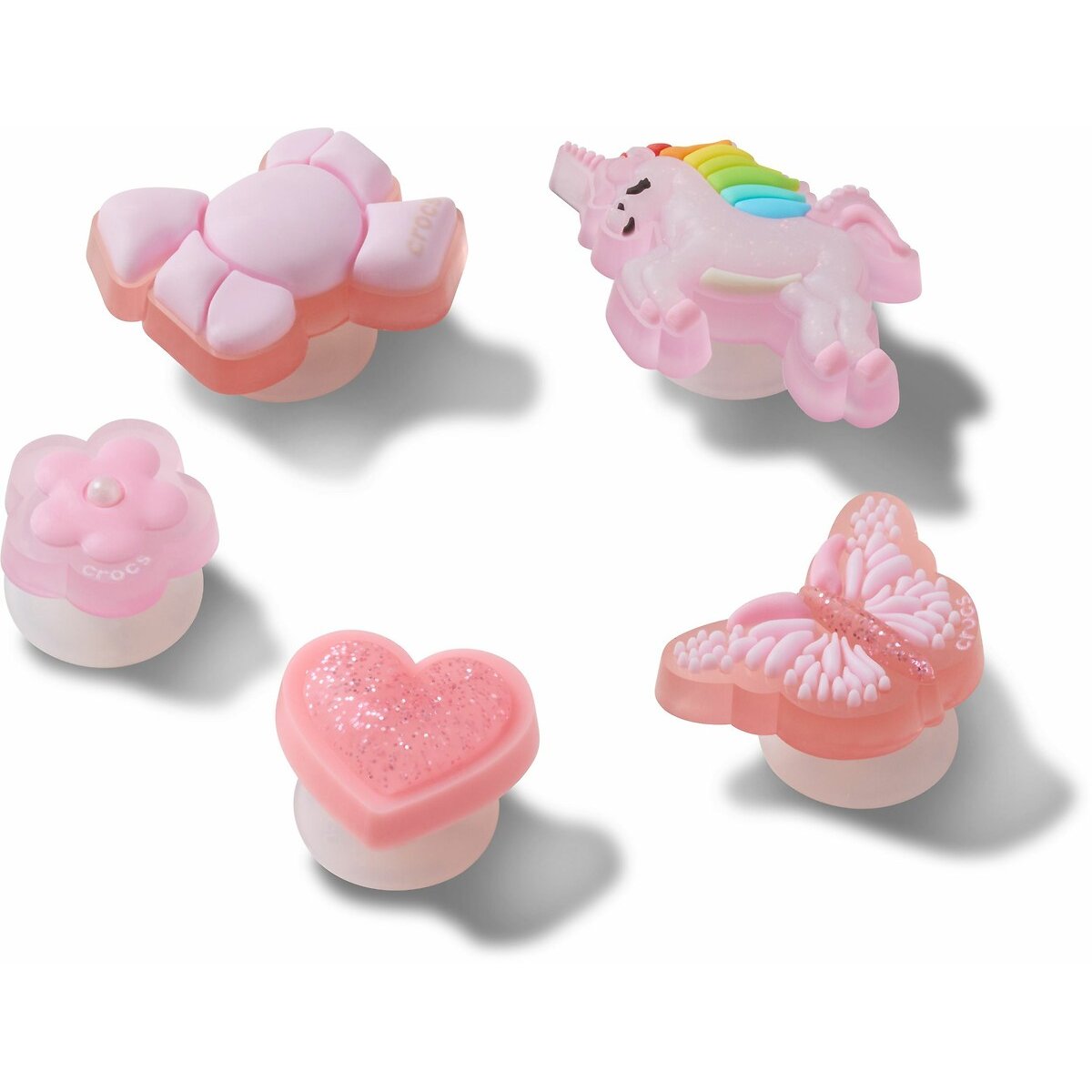 Lot de 5 Jibbitz Tiny Girl Favorites multicolore, CROCS