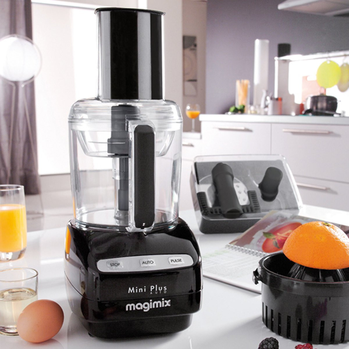 Robot multifonction Mini Plus 18252F noir, MAGIMIX