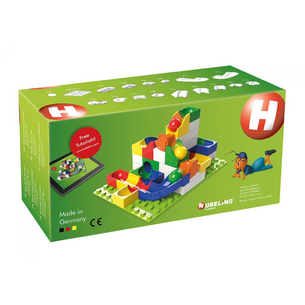 Hubelino - Switch 43 Pièces couleur unique, HUBELINO