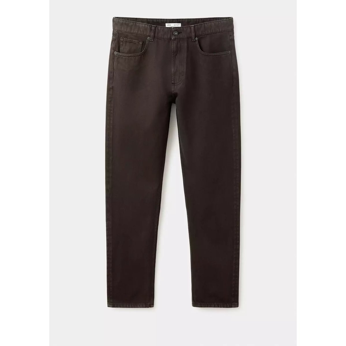 Jean Bob regular-fit marron, MANGO MAN