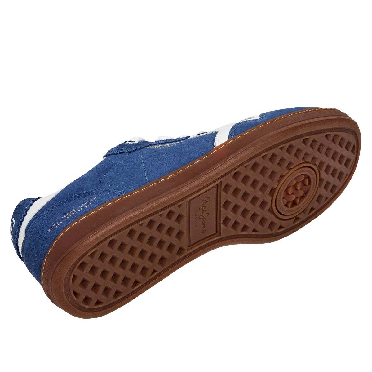 Ball - Baskets Rétro En Daim bleu marine, PEPE JEANS