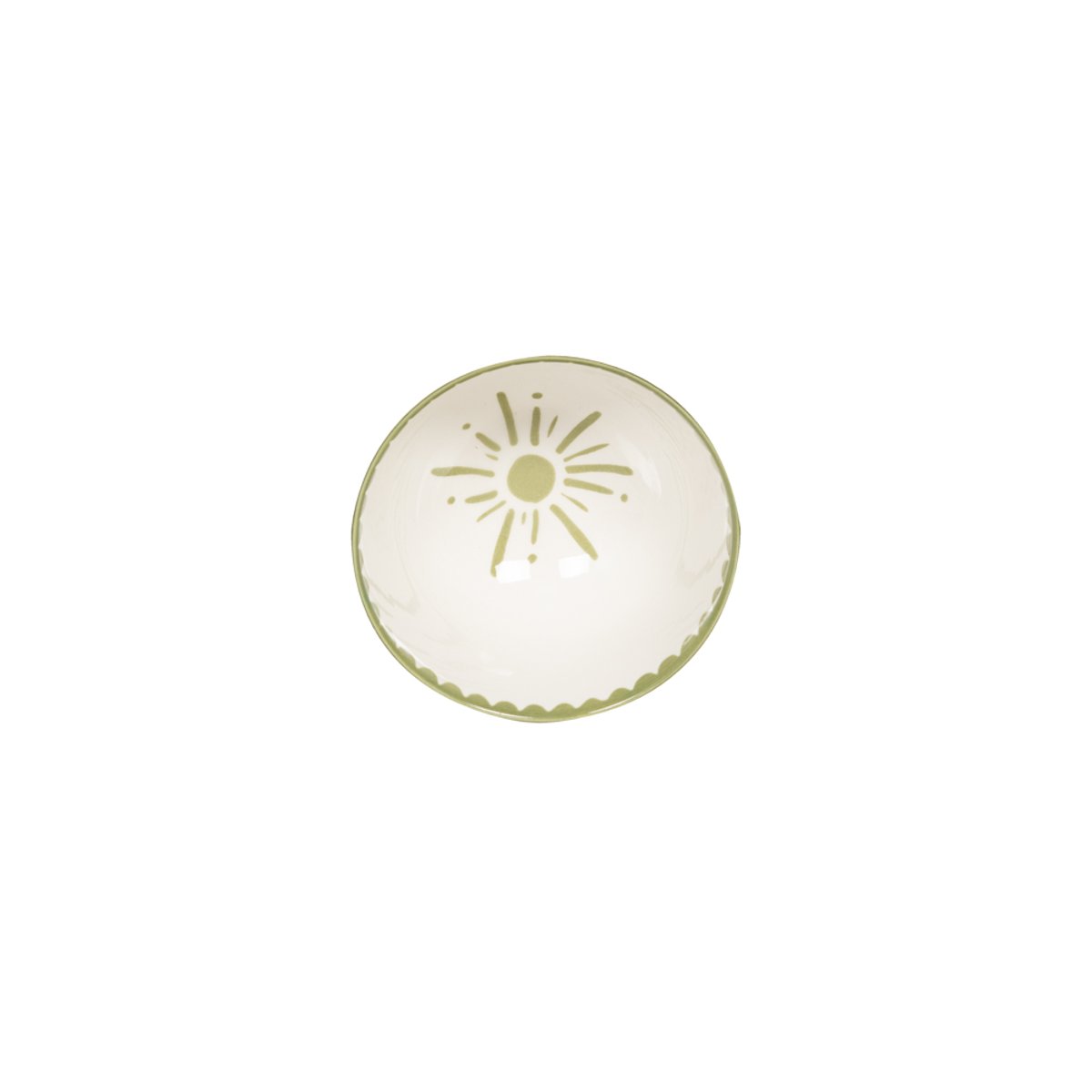 Bol Tamara 13 cm (lot de 3) vert, TABLE PASSION