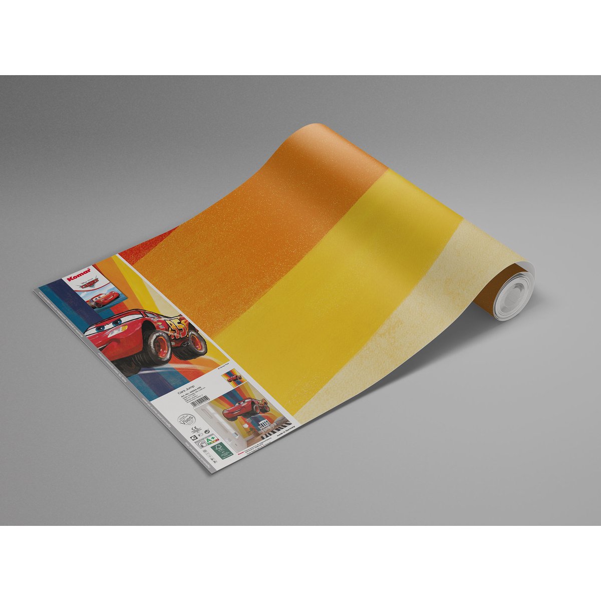 Papier peint Komar - Cars Jump - 200 x 280 cm multicolore, HEXOA