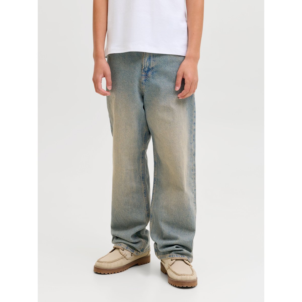 Jean Baggy Fit blue denim, JACK & JONES JUNIOR