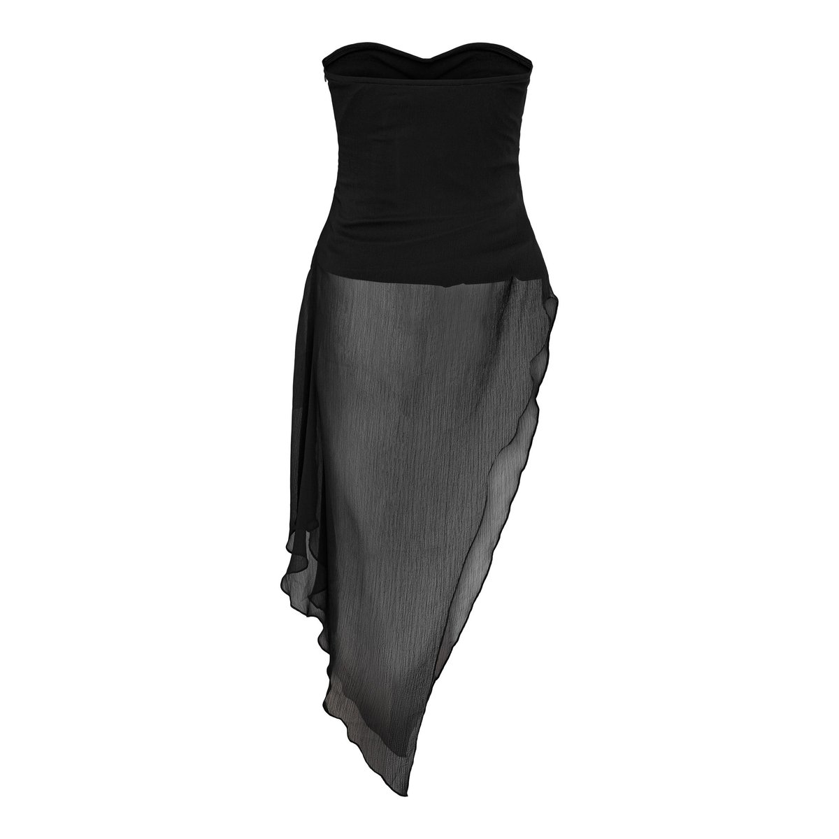 Top Bandeau noir - black1, NOISY MAY