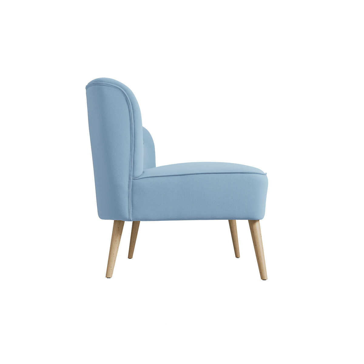 Zia Soft Weave 2 Seater Accent Sofa cornflower blue, SO'HOME