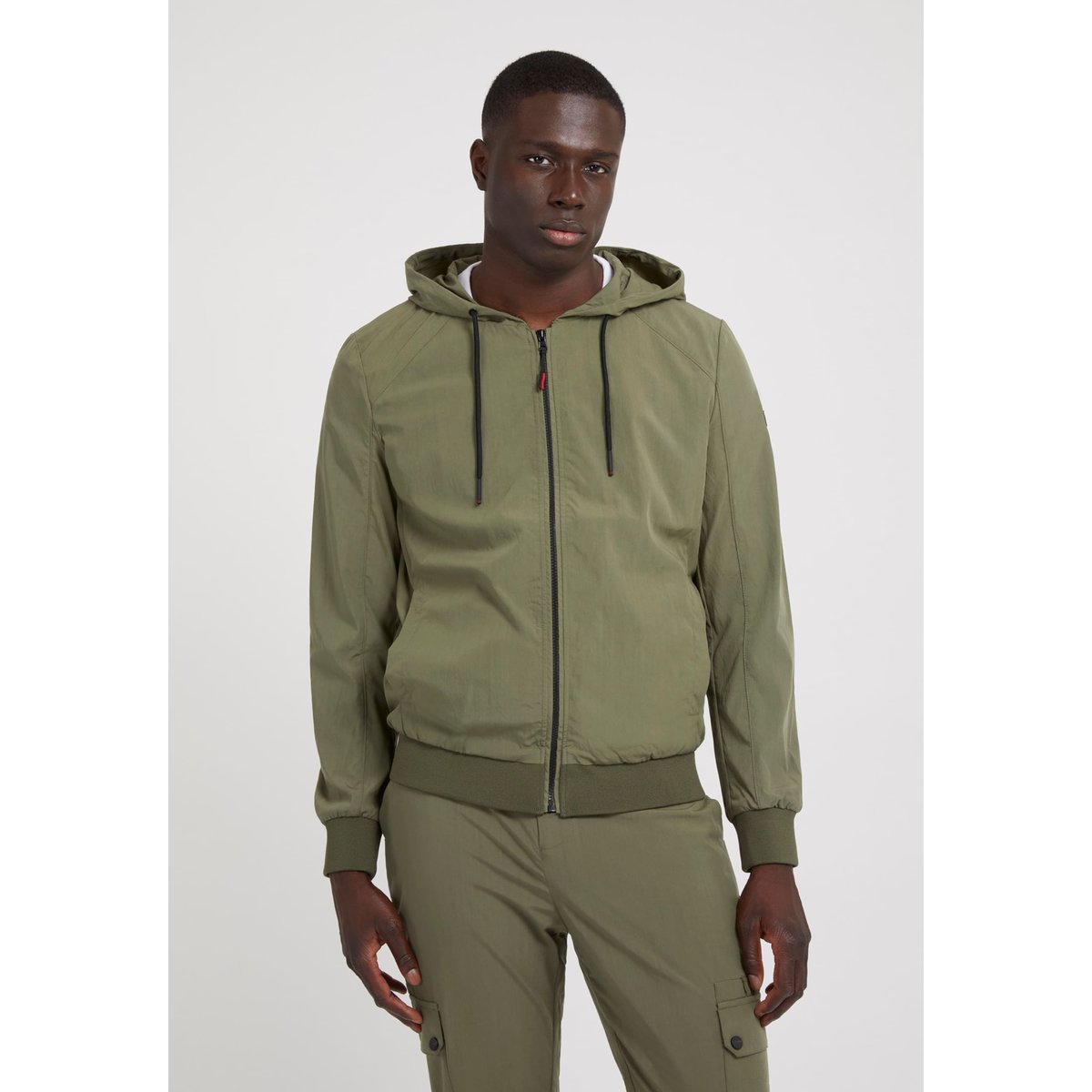 Sweat-Shirt Technique vert foncé, GUESS
