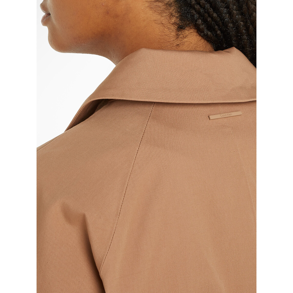 Trench long ceinturé camel, CALVIN KLEIN